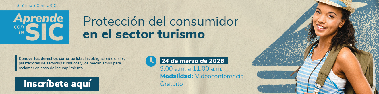 Poster con el titulo e información del evento