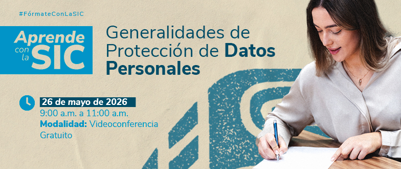Poster con el titulo e información del evento.
