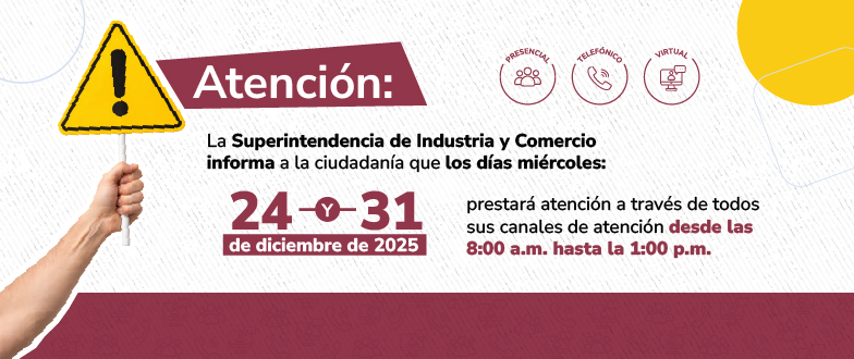 Banner con el titulo y información del comunicado