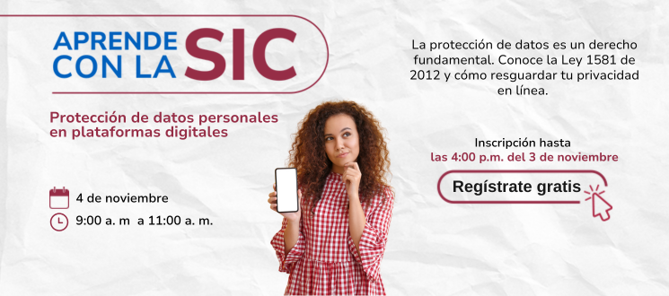 Banner con el titulo del evento