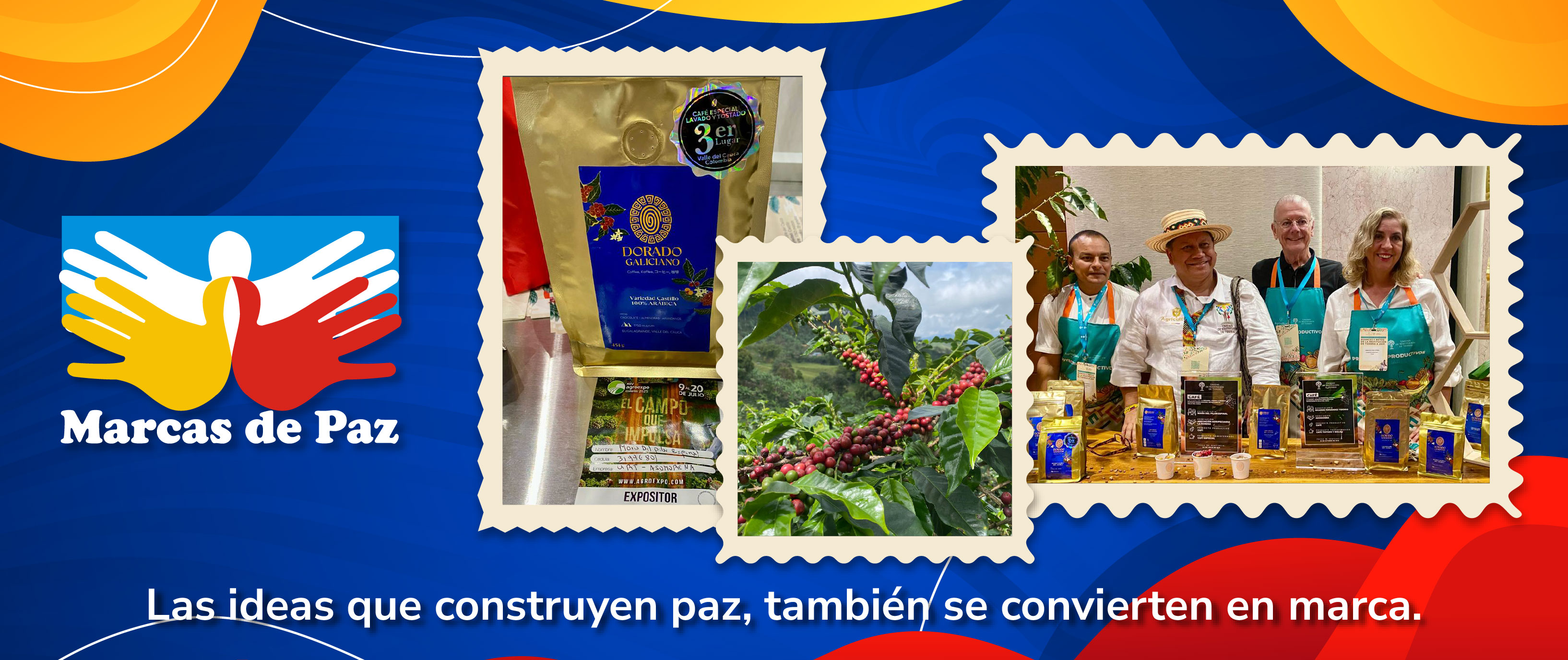 Banner con el titulo de Marcas de Paz