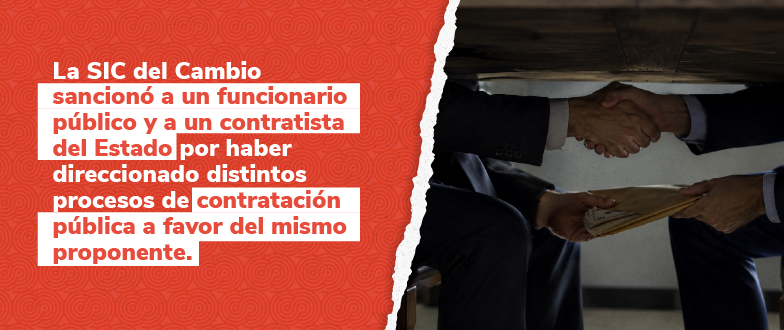 Poster con el titulo de la Noticia.