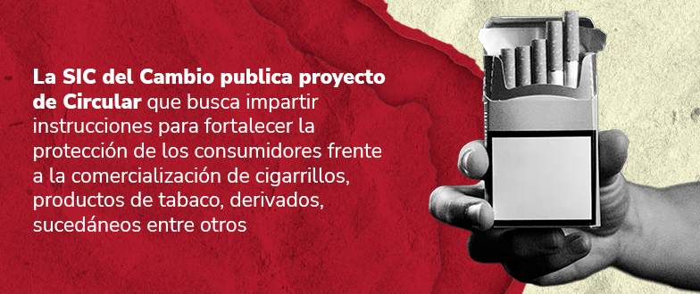 Poster con el titulo de la Noticia.