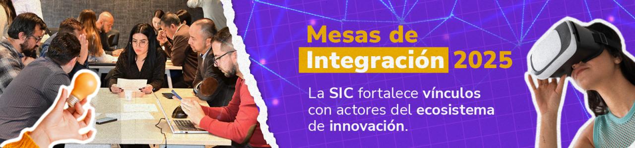 Banner de Mesas de Integración 2025