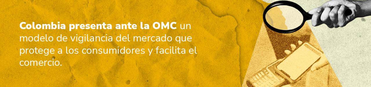 Imagen decorativa - Banner Colombia antes la OMC