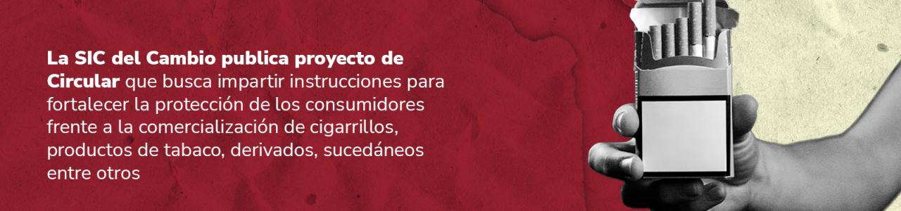Imagen decorativa - Banner circular cigarrillos