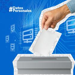 Poster Portección de Datos Personales Contexto Electoral