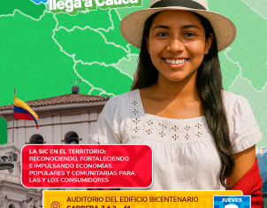 Poster con el titulo del evento