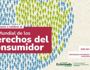 Imagen con texto ¨Dia mundial de los Derechos del Consumidor¨