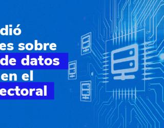 Poster Portección de Datos Personales Contexto Electoral