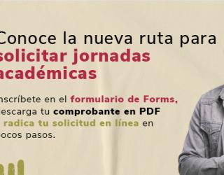 Poster con el titulo e información del evento