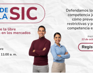 Banner con el titulo Aprende con la SIC