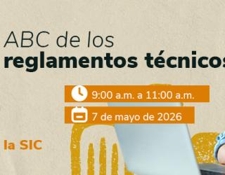 Poster con el titulo e información del evento.