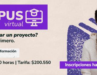 Poster con el titulo e información del evento