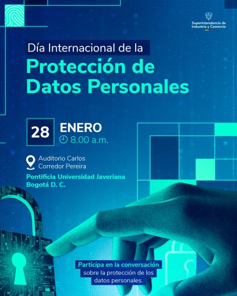 Poster Día Internacional de la Protección de Datos Personales