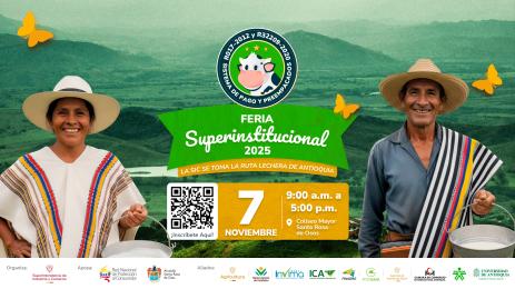 Poster con el titulo e informacion del evento