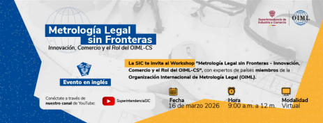 Poster con el titulo e información del evento