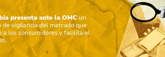 Imagen decorativa - Banner Colombia antes la OMC