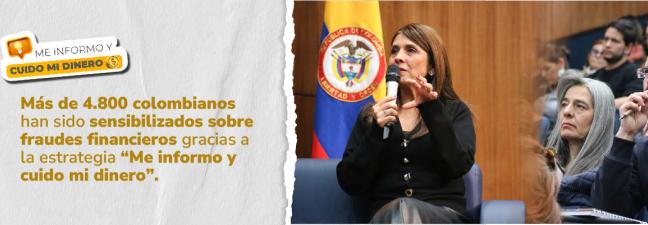 Banner con el Titulo de la Nota y Fotografías de las personas en el evento
