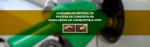 Banner pivotes de mangueras de combustible